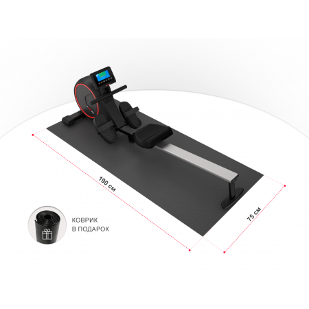 Гребной тренажер UNIX Fit Techno Rower 410E