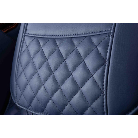 Массажное кресло iMassage Zigzag Blue/White